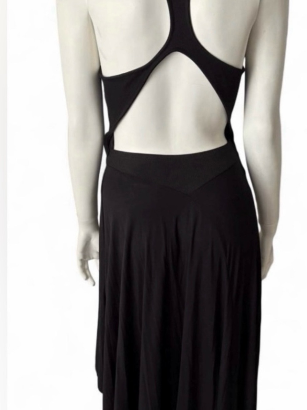 Free People Cut out Summer Black Dress - Picture 3 of 6